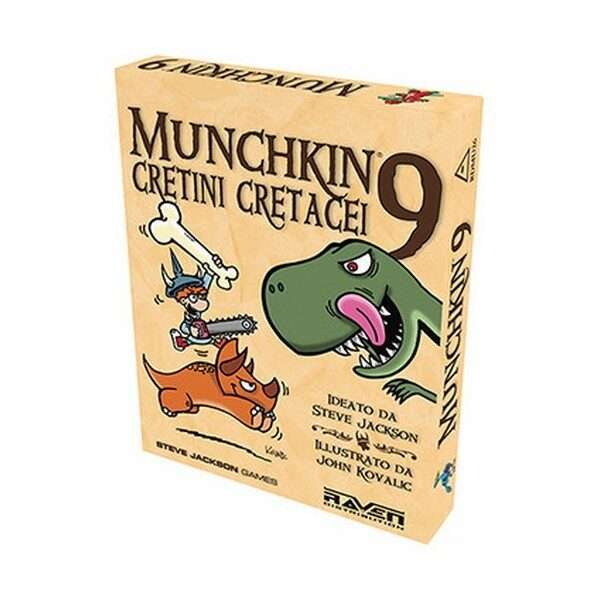 Gioco da Tavolo Munchkin 9 cretini cretacei party game