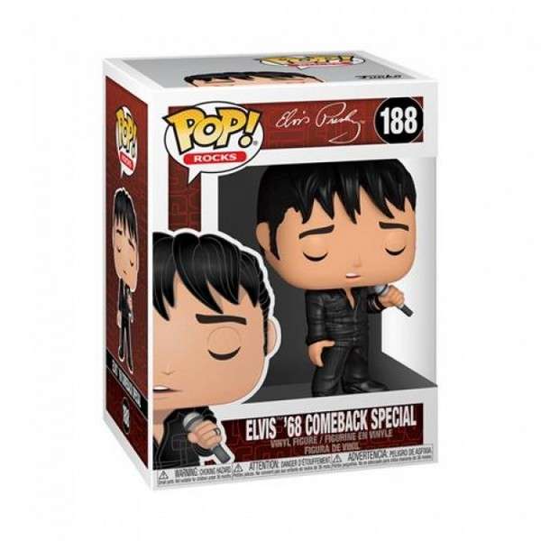 Elvis ‘68 Comeback Special 188 Funko pop