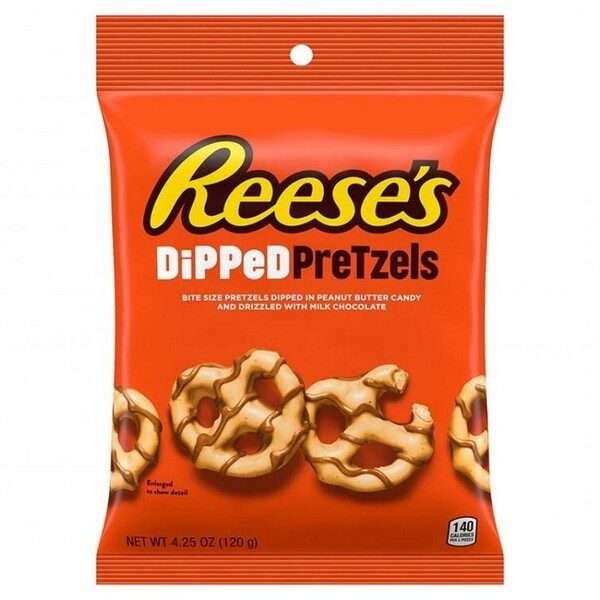 Reeses Dipped Pretzels American Food