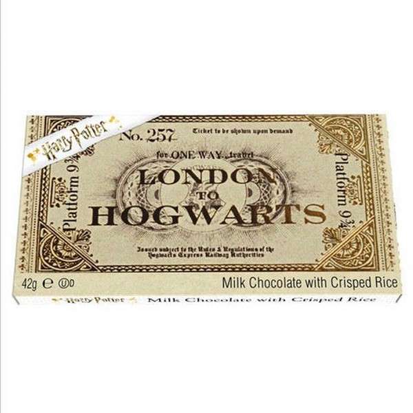 Hogwarts Express Ticket Chocolate Food