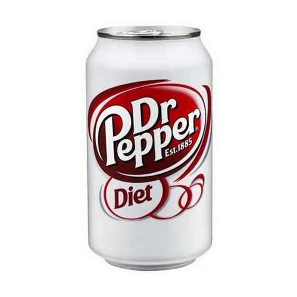Dr Pepper Diet Soda American Food