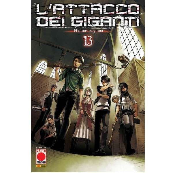 Attacco Dei Giganti 13 Panini Comics