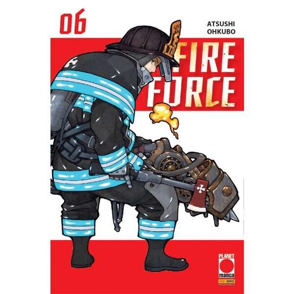 Fire Force 6 manga fumetto compra acquista shop online mondisommersi.jpg
