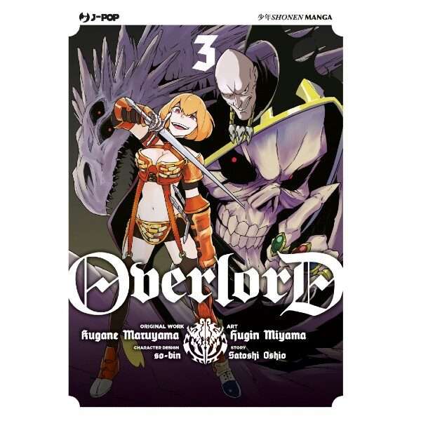 Overlord 3 J-Pop fumetto compra acquista shop online mondisommersi.jpg