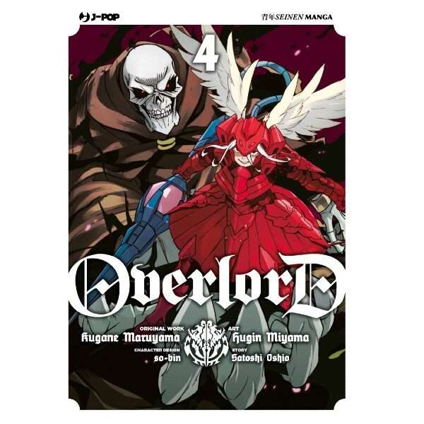 Overlord 4 J-Pop fumetto compra acquista shop online mondisommersi.jpg