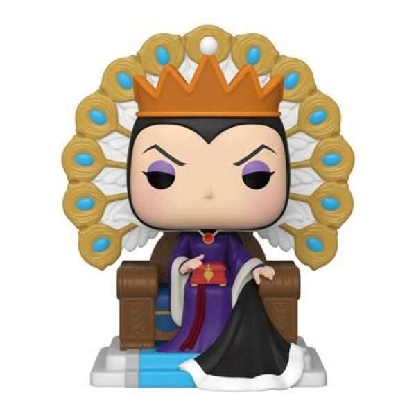 DISNEY DELUXE VILLAINS - POP FUNKO VINYL FIGURE 1088 EVIL QUEEN ON THRONE 15CM regina cattiva biancaneve compra acquista online mondi sommersi lecce.jpg