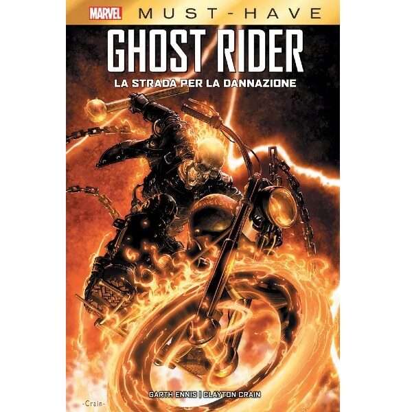 Ghost Rider La strada per la dannazione - Must Have Panini Comics figure fumetti arretrati comics compra acquista online mondi sommersi comix food lecce.jpg