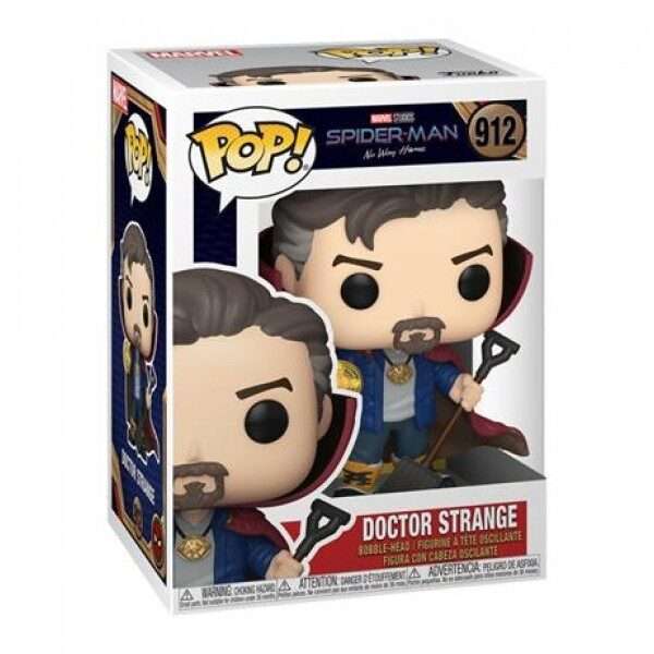 MARVEL SPIDER-MAN NO WAY HOME - POP FUNKO VINYL FIGURE 912 DOCTOR STRANGE 9CM compra acquista online mondi sommersi comix food lecce.jpg