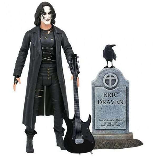 THE CROW - DELUXE ACTION FIGURES - 17CM figure fumetti arretrati comics compra acquista online mondi sommersi comix food lecce.jpg