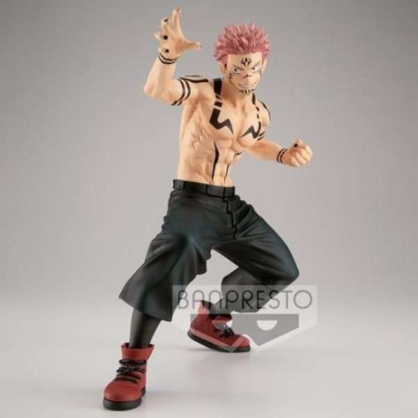 18541 - JUJUTSU KAISEN - MAXIMATIC - THE SUKUNA - BANPRESTO STATUA 21CM figure mondisommersi lecce compra acquista arretrati esauriti online.jpg