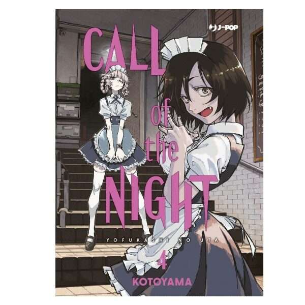 Call of the night 4 J Pop manga fumetto mondi sommersi arretrati esauriti online compra shop negozio lecce puglia