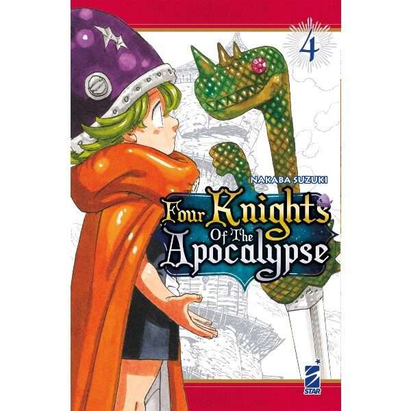 Four Knights of the Apocalypse 4 limitata cartolina omaggio Star Comics Manga fumetti mondi sommersi lecce arretrati compra online negozio esauriti