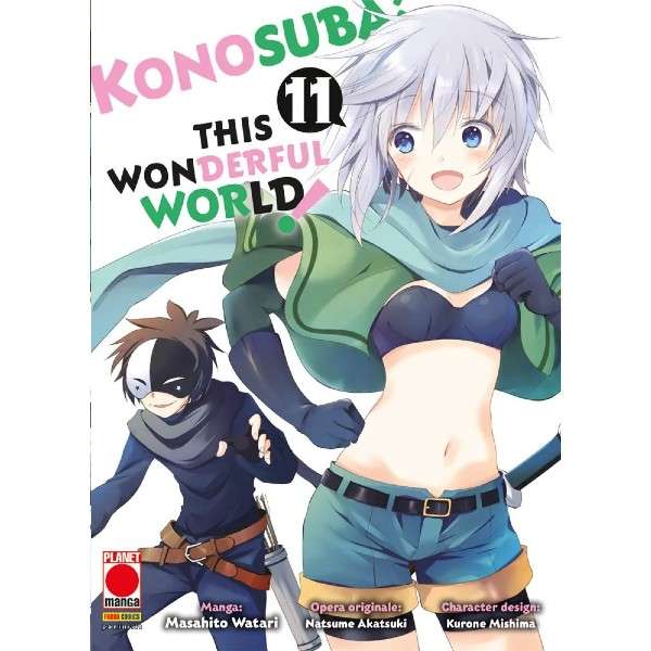 Konosuba This Wonderful World 11 albo Planet Manga fumetti mondi sommersi lecce arretrati compra online negozio esauriti