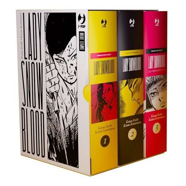 Lady Snowblood Box vol 1 3 Nuova Edizione J Pop Manga fumetti mondi sommersi lecce arretrati compra online negozio esauriti