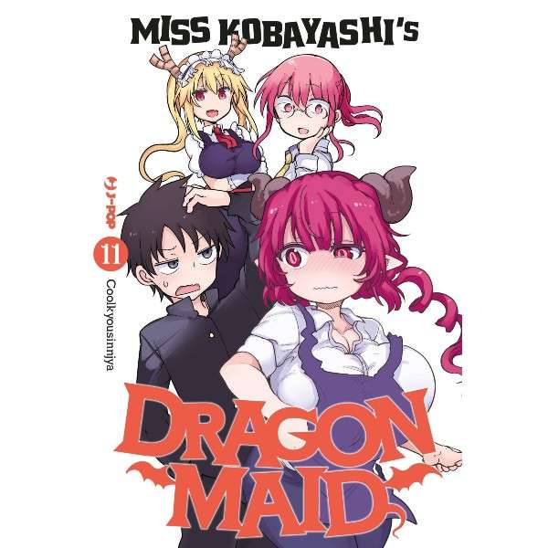 Miss Kobayashis Dragon Maid 11 J Pop Manga fumetti mondi sommersi lecce arretrati compra online negozio esauriti