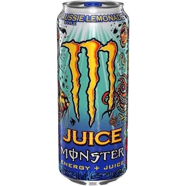 Monster Juice Aussie Style Lemonade Bevanda acquista mondi sommersi lecce frizzanti