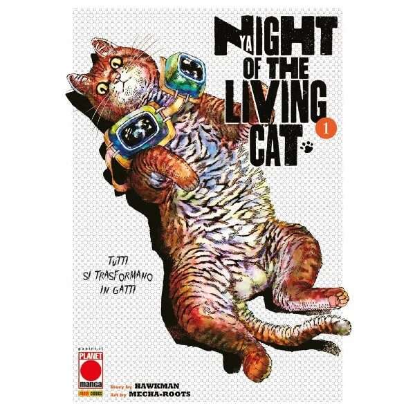 Nyaight of the Living Cat 1 Planet Manga fumetti mondi sommersi lecce arretrati compra online negozio esauriti