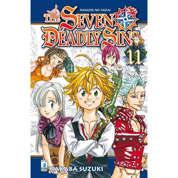 The Seven Deadly Sins 11 Star Comics Manga fumetti mondi sommersi lecce arretrati compra online negozio esauriti