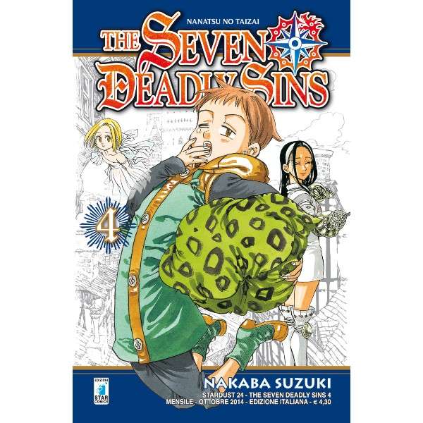 The Seven Deadly Sins 4 Star Comics Manga fumetti mondi sommersi lecce arretrati compra online negozio esauriti
