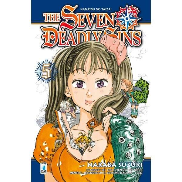 The Seven Deadly Sins 5 Star Comics Manga fumetti mondi sommersi lecce arretrati compra online negozio esauriti