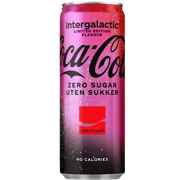 Coca Cola Intergalactic Zero Sugar – Limited Edition online mondi sommersi negozio bevande bibite lecce comixfood