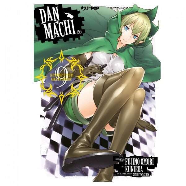 Danmachi 9 J Pop Manga fumetti mondi sommersi lecce arretrati compra online negozio esauriti