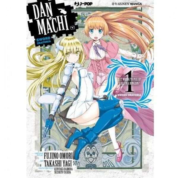 Danmachi Sword Oratoria 1 J Pop Manga Mondi Sommersi Lecce fumetti graphic novel online sconti offerte