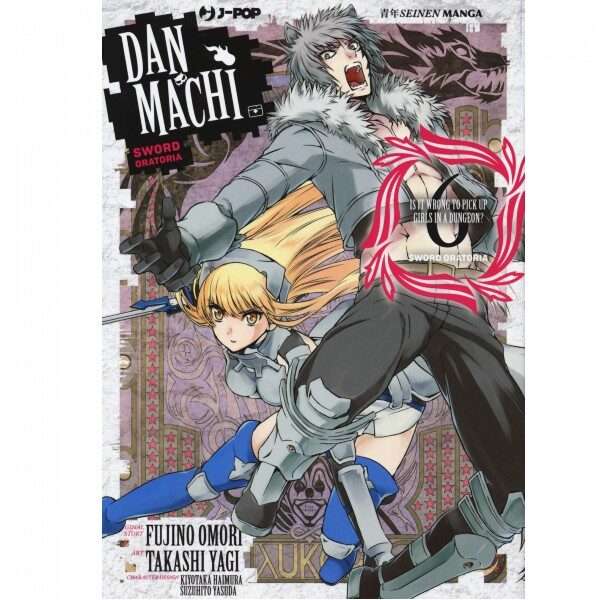 Danmachi Sword Oratoria 6 J Pop Manga Mondi Sommersi Lecce fumetti graphic novel online sconti offerte