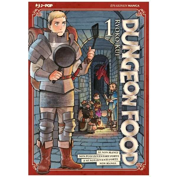 Dungeon Food 1 J Pop Manga fumetti mondi sommersi lecce arretrati compra online negozio esauriti