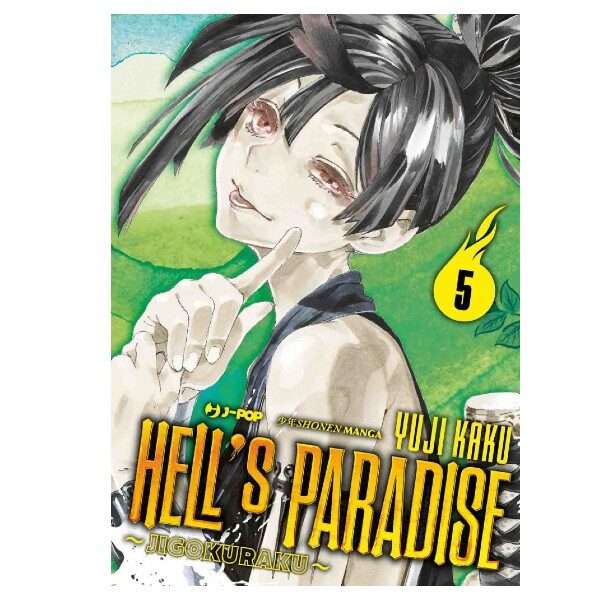 Hells Paradise Jigokuraku 5 J Pop Manga fumetti mondi sommersi lecce arretrati compra online negozio esauriti