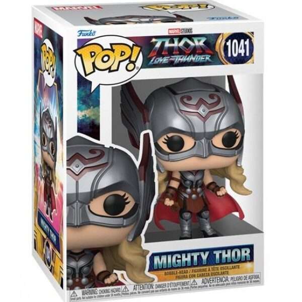 MARVEL THOR LOVE THUNDER POP FUNKO VINYL FIGURE 1041 MIGHTY THOR 9CM funko pop Manga fumetti mondi sommersi lecce arretrati compra online negozio esauriti