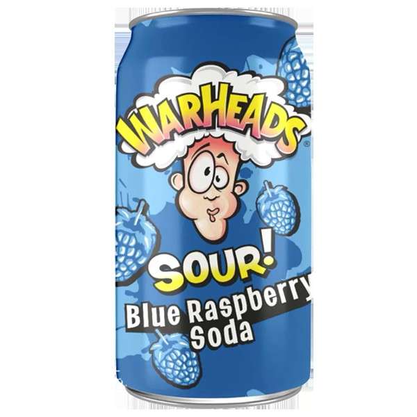 Warheads Blue Raspberry Sour Soda online mondi sommersi negozio bevande bibite lecce comixfood