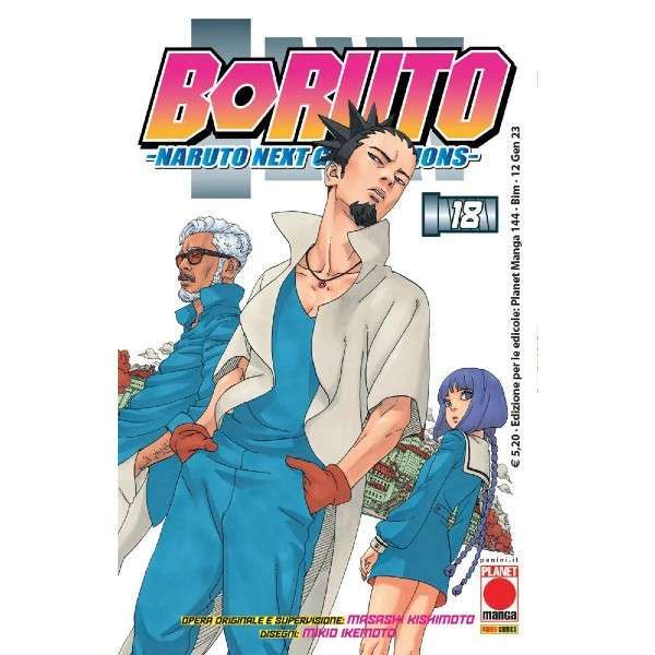 Boruto Naruto Next Generations 18 Planet Manga Panini Comics Manga fumetti mondi sommersi lecce arretrati compra online negozio esauriti