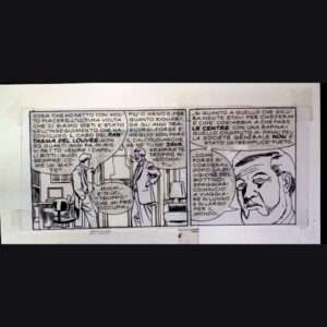 Tavola originale correzione 13 17 Martin Mystere 268 di Lucio Filippucci disegno fumetti mondi sommersi lecce arretrati compra online negozio esauriti