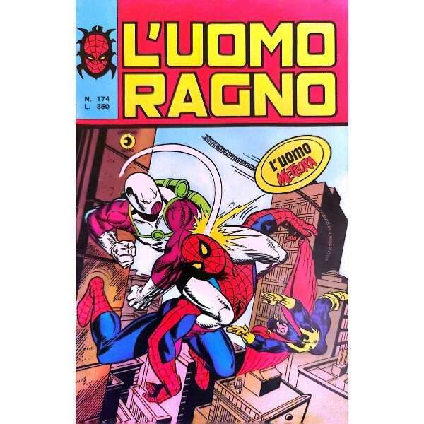 Uomo Ragno 174 Editoriale Corno Marvel Comics italiano fumetto originali supereroi Spider Man prima serie compro vendo online negozio ebay mondi sommersi lecce offerta sconti