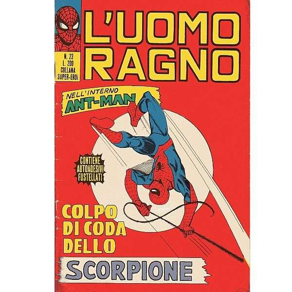 Uomo Ragno 23 Editoriale Corno Marvel Comics collana super eroi italiano fumetto originali supereroi Spider Man prima serie compro vendo online negozio ebay mondi sommersi lecce offerta sconti