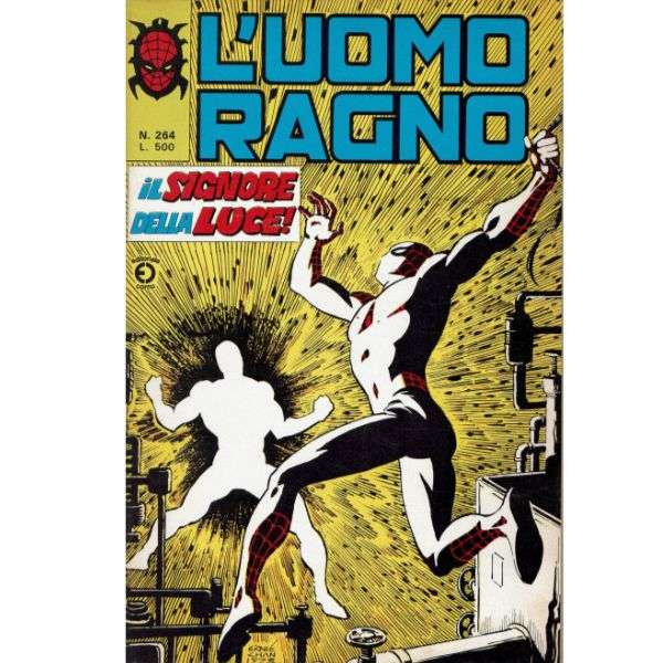 Uomo Ragno 264 Editoriale Corno Marvel Comics italiano fumetto originali supereroi Spider Man prima serie compro vendo online negozio ebay mondi sommersi lecce offerta sconti