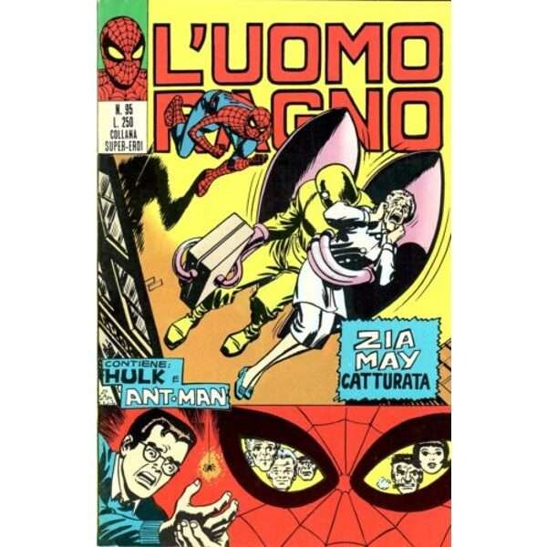 Uomo Ragno 95 Editoriale Corno Marvel Comics italiano fumetto originali supereroi Spider Man prima serie compro vendo online negozio ebay mondi sommersi lecce offerta sconti