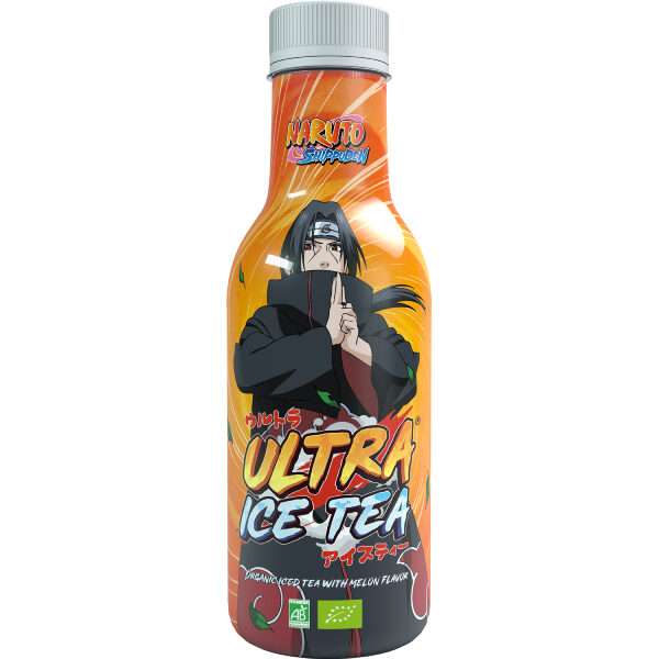 Naruto Itachi Organic Iced Tea with Melon Fruit Flavor Mondi Sommersi Lecce ComixFood ComixBeer sito web acquista oline Lecce Salento