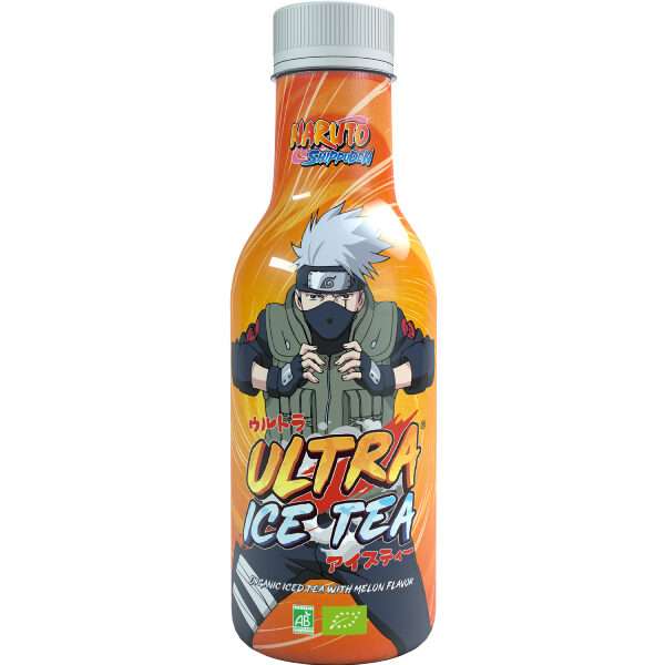 Naruto Kakashi Organic Iced Tea with Melon Fruit Flavor Mondi Sommersi Lecce ComixFood ComixBeer sito web acquista oline Lecce Salento