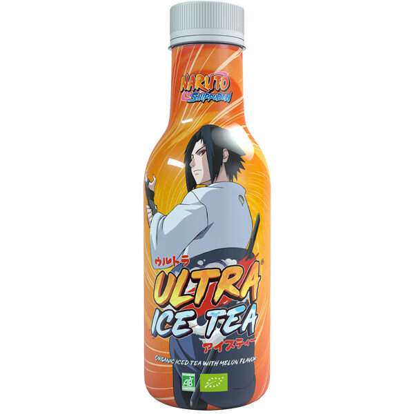 Naruto Sasuke Organic Iced Tea with Melon Fruit Flavor Mondi Sommersi Lecce ComixFood ComixBeer sito web acquista oline Lecce Salento