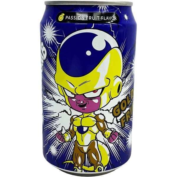 Ocean Bomb Bevanda Gassata gusto Maracuja Frutto della Passione 33 cl Gold Freezer Dragon Ball Super YHB Sapore Soda 330ml