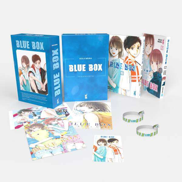 THE BLUE BOX EDITION COFANETTO CON I PRIMI DUE VOLUMI E GADGET ESCLUSIVI star comics manga