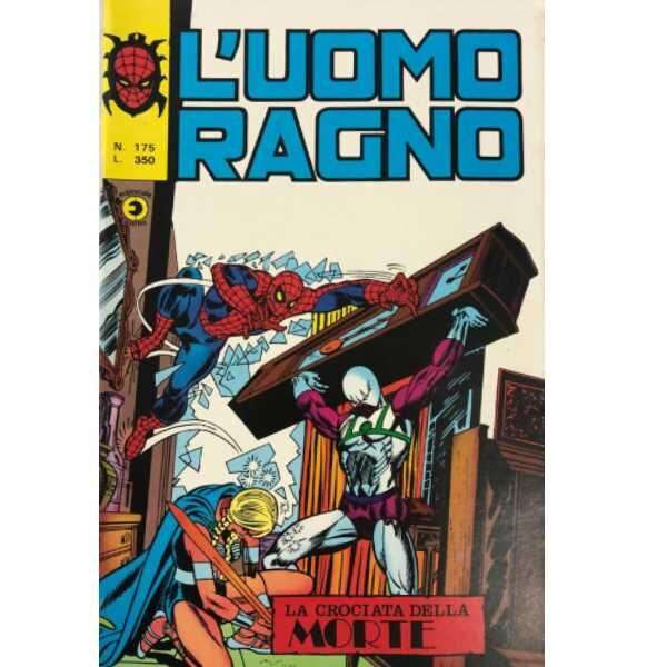 Uomo Ragno 175 Editoriale Corno Marvel Comics italiano fumetto originali supereroi Spider Man prima serie compro vendo online negozio ebay mondi sommersi lecce offerta sconti