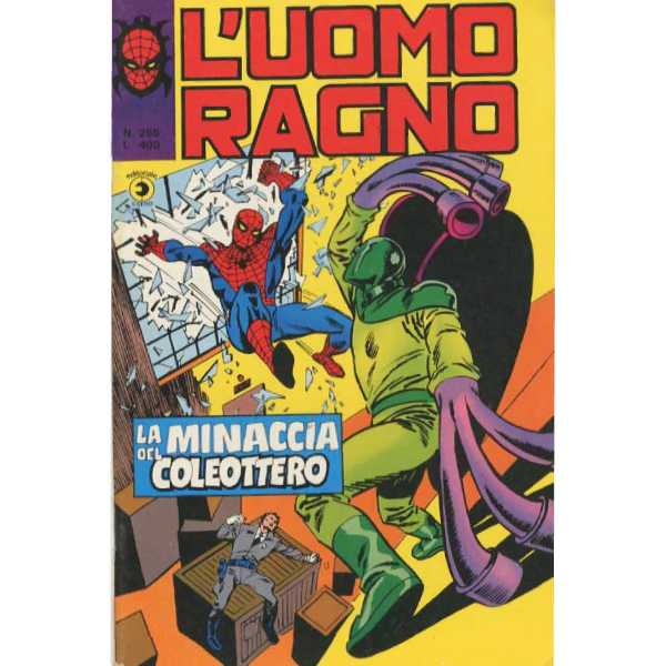 Uomo Ragno 255 Editoriale Corno Marvel Comics italiano fumetto originali supereroi Spider Man prima serie compro vendo online negozio ebay mondi sommersi lecce offerta sconti