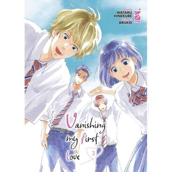 Vanishing my first love 3 star comics manga con omaggio card illustration