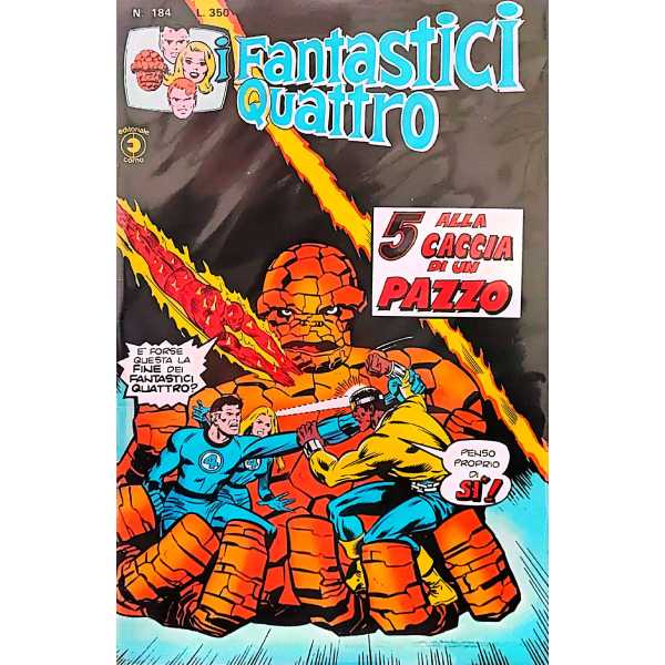 I Fantastici Quattro 184 Editoriale Corno