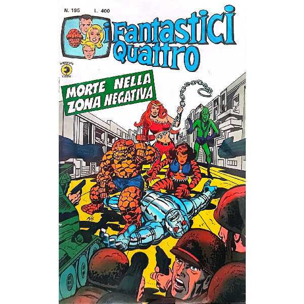 I Fantastici Quattro 195 Editoriale Corno