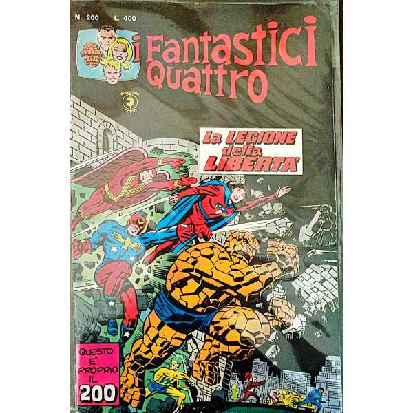 I Fantastici Quattro 200 Editoriale Corno