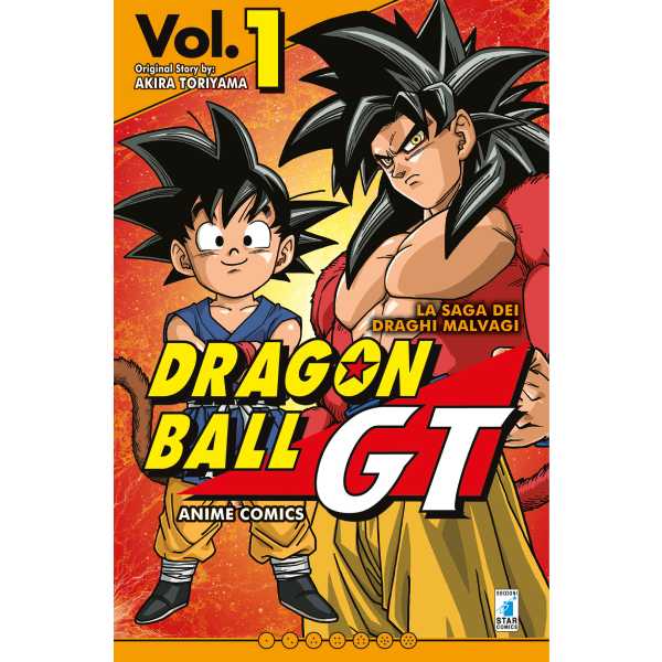 DRAGON BALL GT ANIME COMICS LA SAGA DEI DRAGHI MALVAGI n. 1